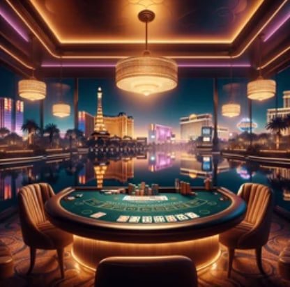 Live Casino Baccarat ကစားနေသောမြင်ကွင်း